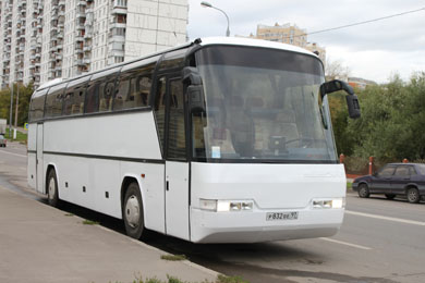 Прокат автобуса Неоплан на 60 мест